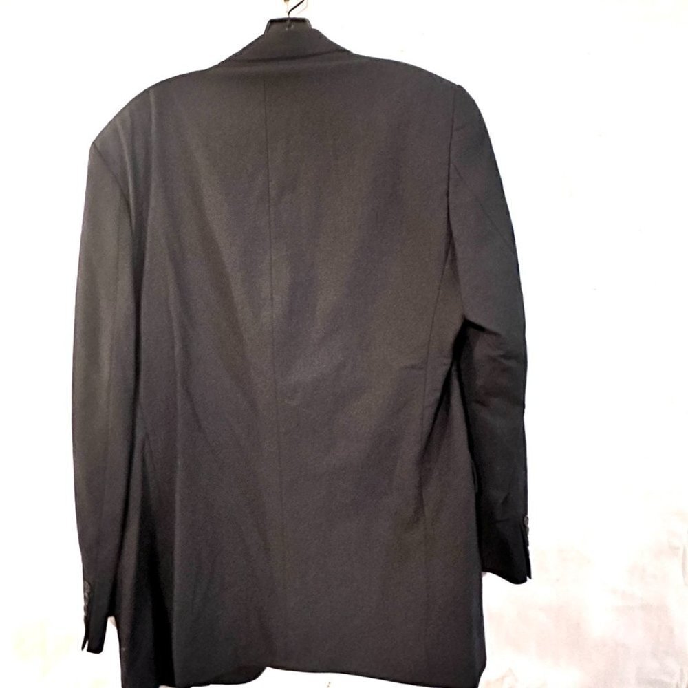 RalpH Lauren Black Blazer Sport Coat Jacket 44R Wool Sports Size 44 - Picture 11 of 13